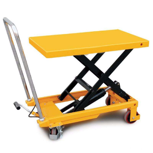 700kg Hydraulic Single Scissor Lift Hand Pallet Truck China Manufacturer