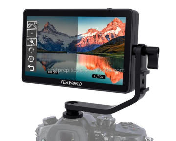 Feel World F6 Plus V2 6 pulgadas 3D LUT LUT Touch DSLR Monitor de campo de campo de cámara DSLR