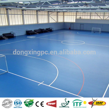 Best selling premium indoor futsal cushioned pvc sports flooring