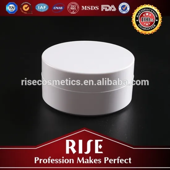 pp plastic cosmetic jar cosmetic container for face cream and body lotion