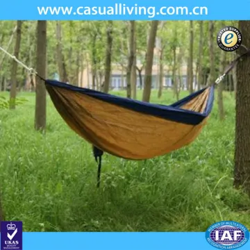 Cheappest Outdoor Camping Parachute Nylon Hammock