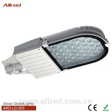Aluminum Body Tempered Glass Cover High Power 42W LED Street Light