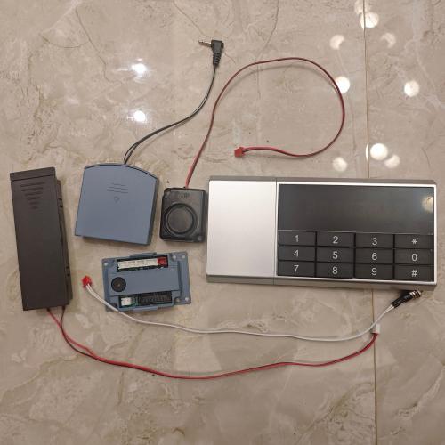 Liquid crystal digital electronic home safe lock