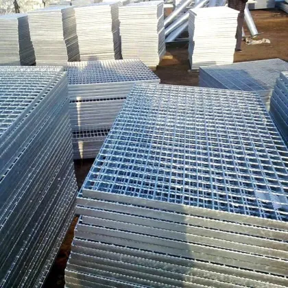 High-Strength Compressive Galvanized Steel Grating for Platform Bridge
