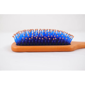 Beautyfil ™ Superball Hairbrush với tay cầm bằng gỗ