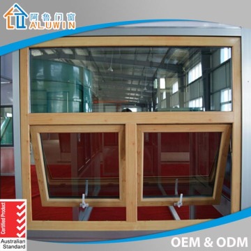 Hot Sale Aluminum chain winder double top hung windows