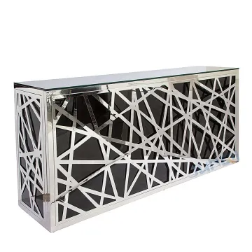 Modern Wholesale Cub Wedding Furniture: Stainless Steel Display Tables and Bar Counters