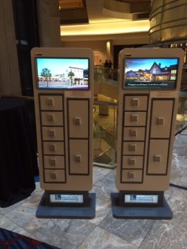 Locker Coin-operated Phone Charging station;cellphone locker