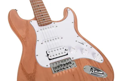 KST213 Chinese Mahogany wood electric guitar