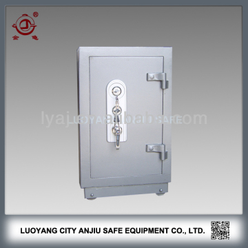 economic home metal double simple key lock safe