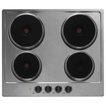 Zanussi Electric Hob Edelstahl 4 Zone