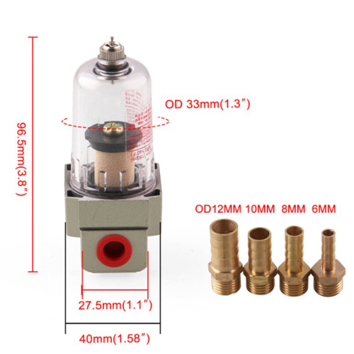 SMC kleiner Vakuumfilter Auto Universalölfilter