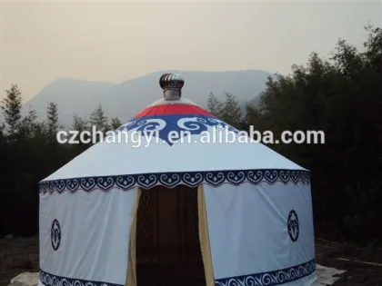 Winter Ger Luxury Mongolian Yurt Tent Used For Outdoor Camping