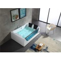 Acrylic Whirlpool Massage Bathtub with Light 7 Color