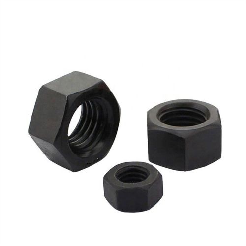 HEAVY HEX NUT DIMENSIONS BLACK