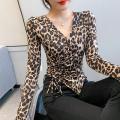 Irregular slim-fit dressy bottoming shirt