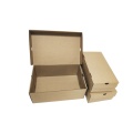 Custom packaging corrugated box pattern shoe box