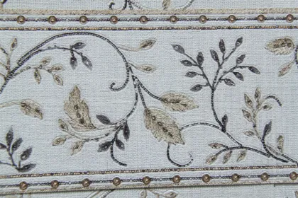 deep embossed vinyl wallpaper borders