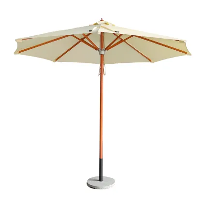 Solar-Ready Windproof Beach Umbrella