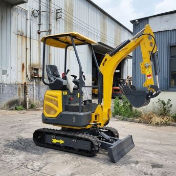 1,8Ton Forest Green Cab Mini Excavator Hydraulic