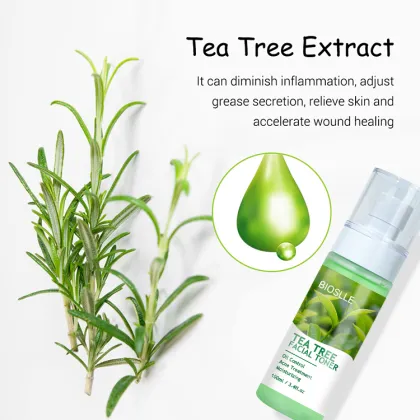 BIOSLLE OEM Natural Tea Tree Anti-Acne Hydrating Toner