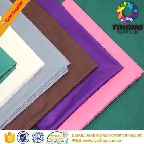 2016 hotsale hospital dyed t/c workwear fabric from china supplier
