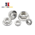 Stable Flange Nut Aluminum Alloy Nut