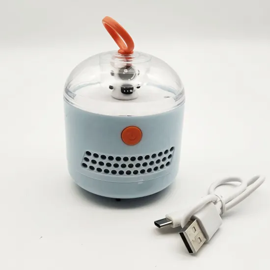 Cartoon Electric Blue USB Auto Desktop Cleaner for Kids - High Quality Mini School Supplies Stationery