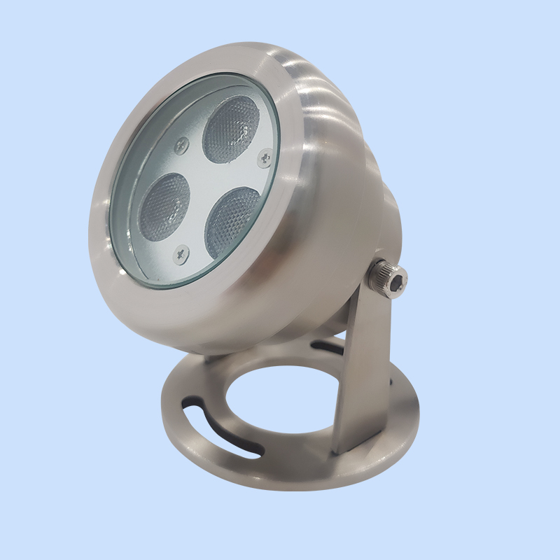 304SS 3watt 76 * 106mm IP68 Underwater Spot Light