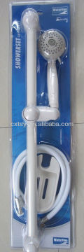 Rain shower head sliding bar with shower holder bath shower
