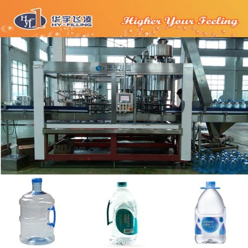 Hy-Fillingelectric Driven Type and Filling Machine Type New Design Customized Spring Water Bottling Plant