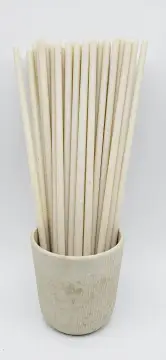 Biodegradable bamboo powder fiber straw