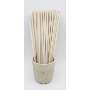 Biodegradable bamboo powder fiber straw
