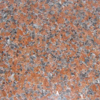Polished Red Granite Stone Sturdy Granite Stone