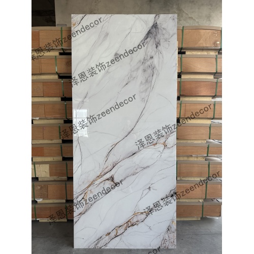 1220x2440mm 4*8 Lembaran Panel PVC Marble