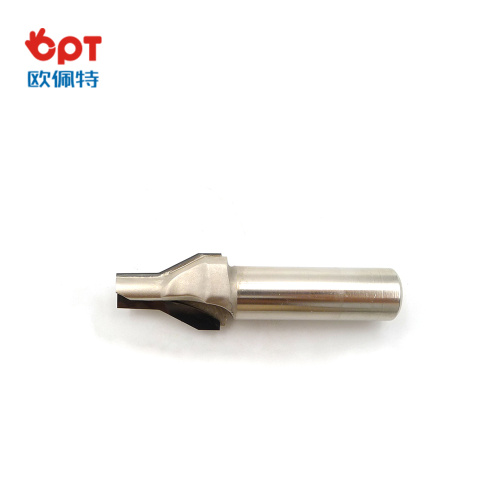 chipping PCD wood router bit drill on aluminum