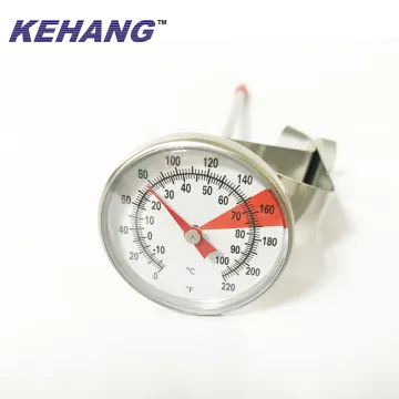 Coffee and Milk Cooking Bimetal Thermometer - Dial 1.5''