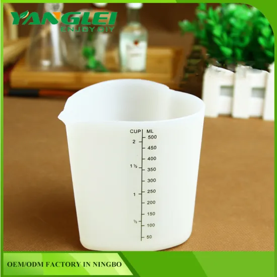 100% brand new silicone cup mat/Silicone Measuring Cup