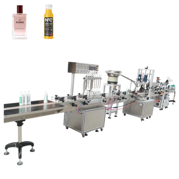 8 Nozzle Juice Drink Wine Filling Production Line