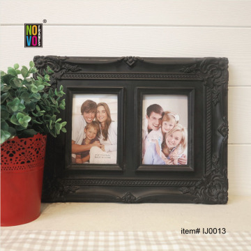Injection photo frame with 2 openings
