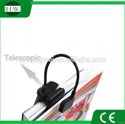 Alibaba china unique led book light for book reading