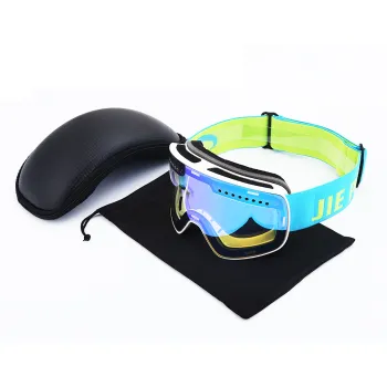 Wholesale Custom Logo OTG Ski Goggles with Anti-Fog UV400 Lens - Snowboarding & Skiing Goggles Manufacturer