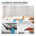 PVC 3D Wall Decoration Panel pour bureau