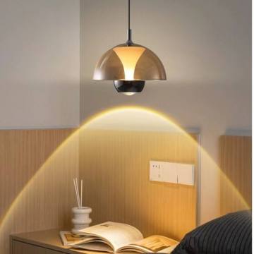 Nordic Wave Glass Pendant Light