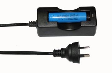 Australian Standard Cabled Charger for 18650/14500 Battery