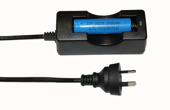 Australian Standard Cabled Charger for 18650/14500 Battery