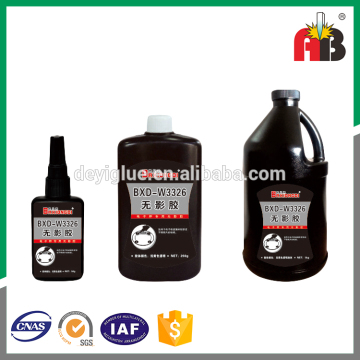 evobond 3322 clear uv glue for acrylic for glass to metal Loxeal quality