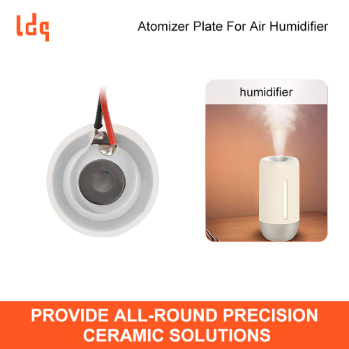 Placa de atomizador para umidificador de ar