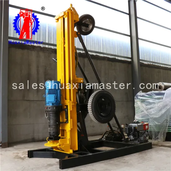 Suitable for drilling and geothermal drilling / KQZ-200D pneumatic water well drilling rig