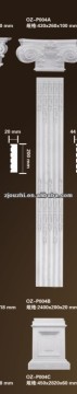 2014 newest waterproof pu roman columns for sale/PU flat Roman column
